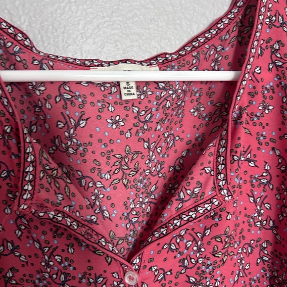 Max Studio Floral Peasant Blouse - Picture 4 of 6